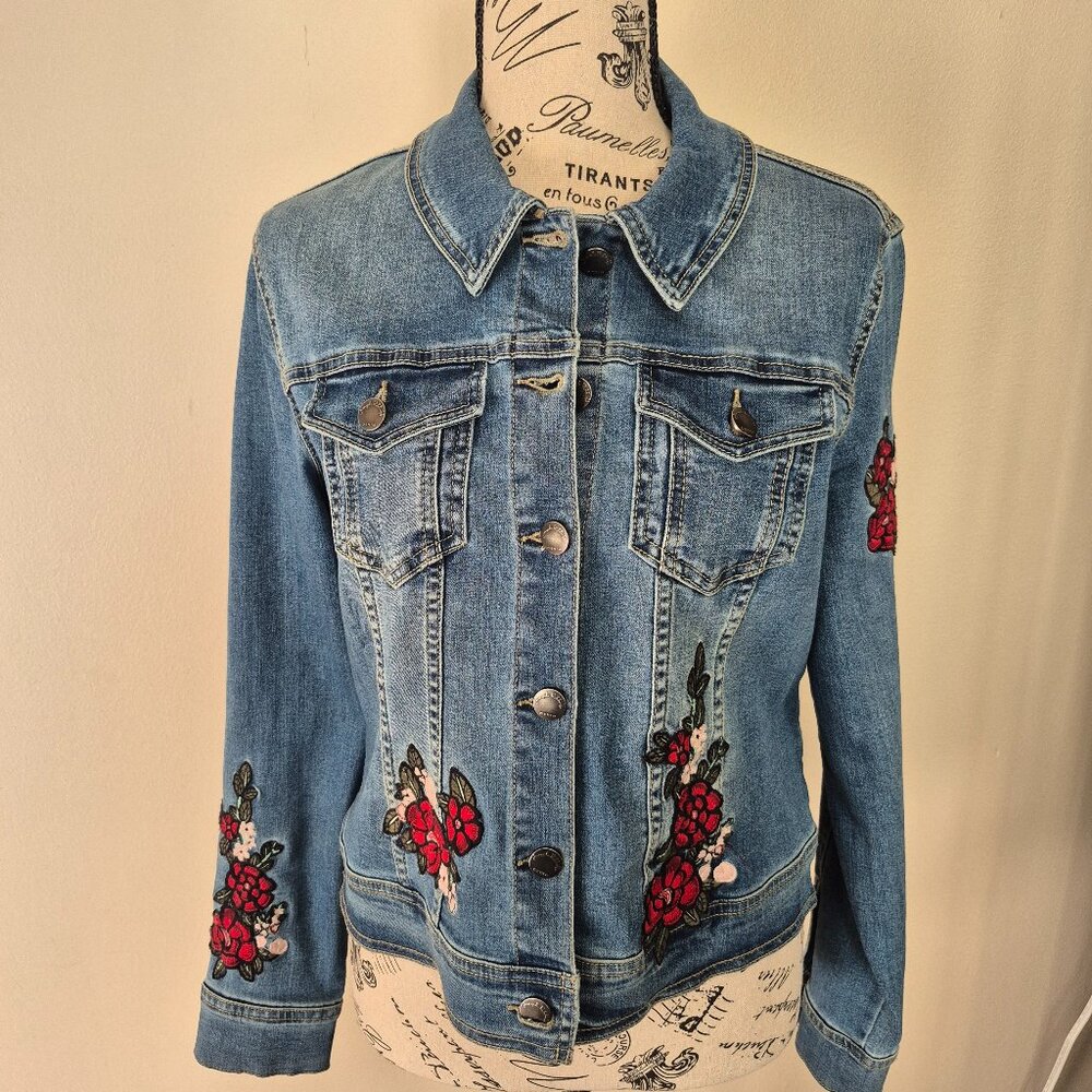 Embroidered Jean Jacket
